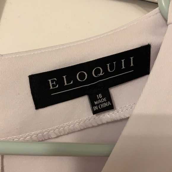Eloquii Scuba Sleeve Dress - Picture 4 of 5